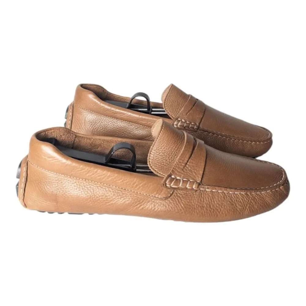 NORDSTROM Brody Brown Leather Loafer Size 9M
